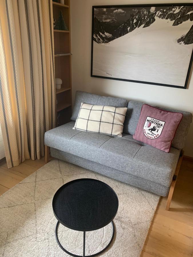 Lovely studio in Crans’ center Esterno foto